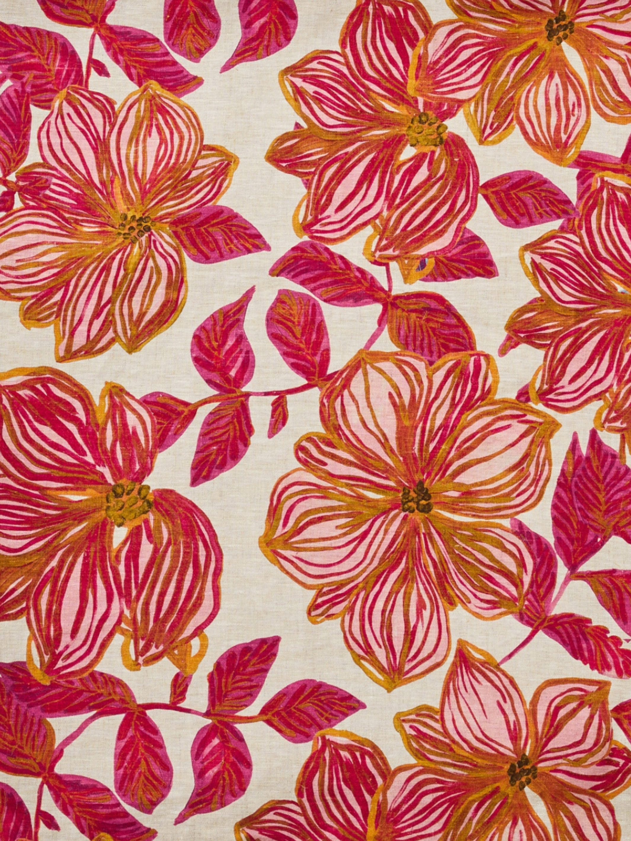 Azalea Pink Linen Napkins