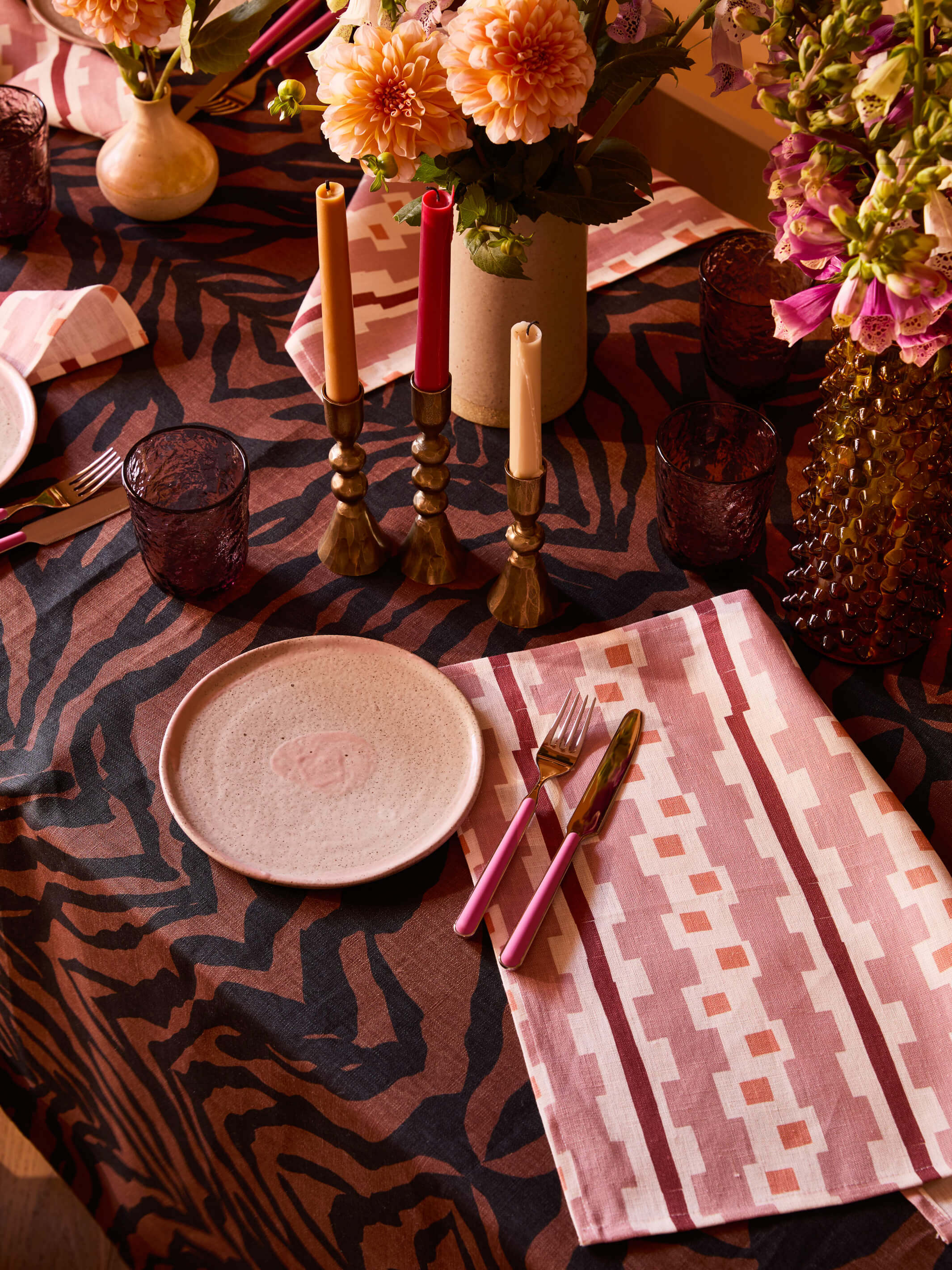 Bauhaus Buff Linen Napkins