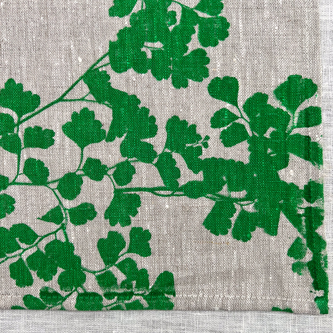 Maidenhair Green Napkins - Almost Perfect
