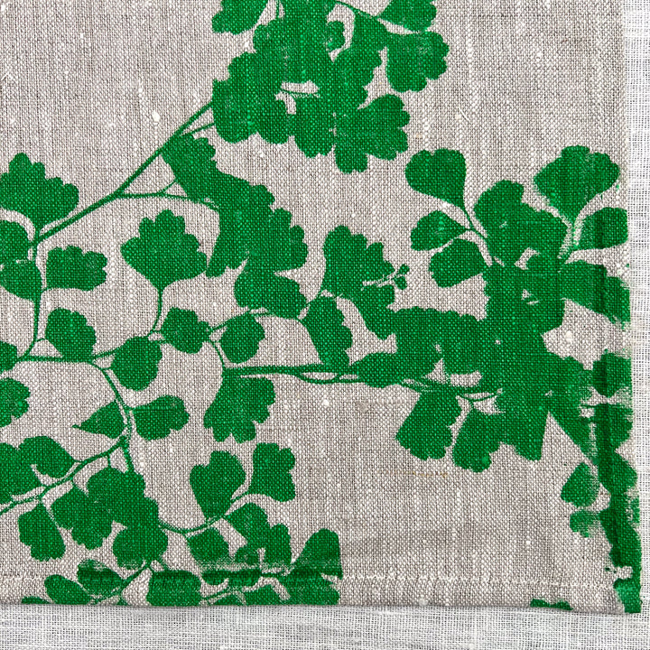 Maidenhair Green Napkins - Almost Perfect