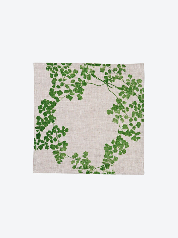Maidenhair Green Napkins - Almost Perfect