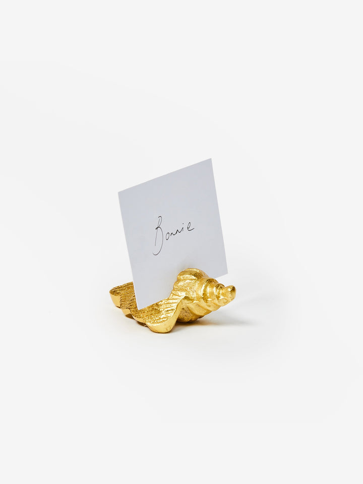 Conch Shell Place Card Holder