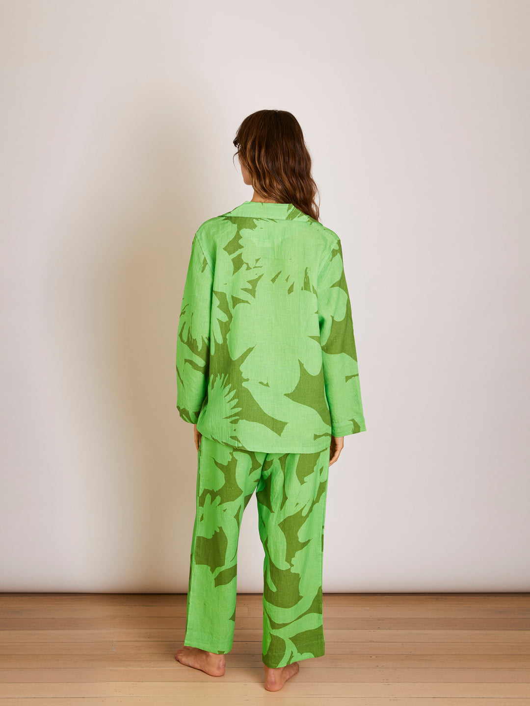 Carmine Green Pyjama Set - Almost Perfect