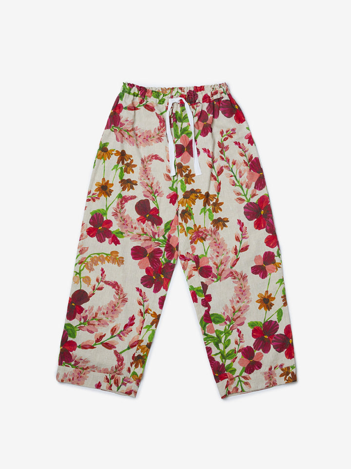 Lupin Multi Linen Pyjama Set