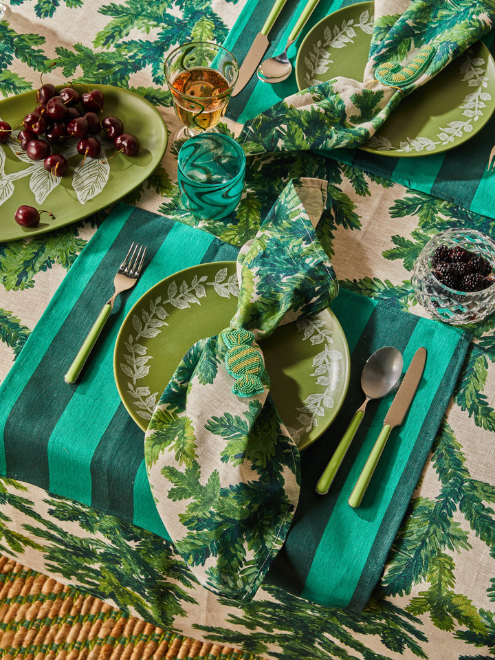 Vines Green Plate