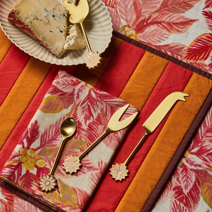 Stripe Red Placemats