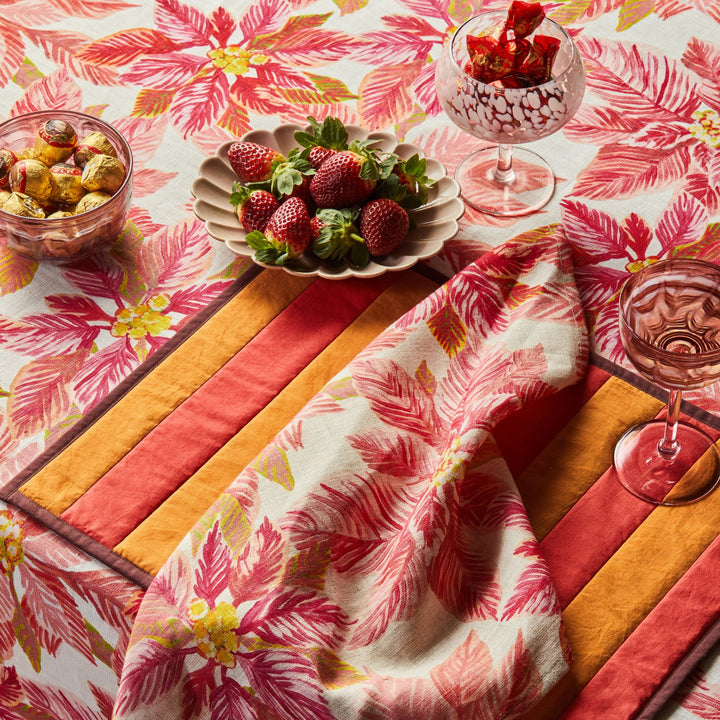 Stripe Red Placemats