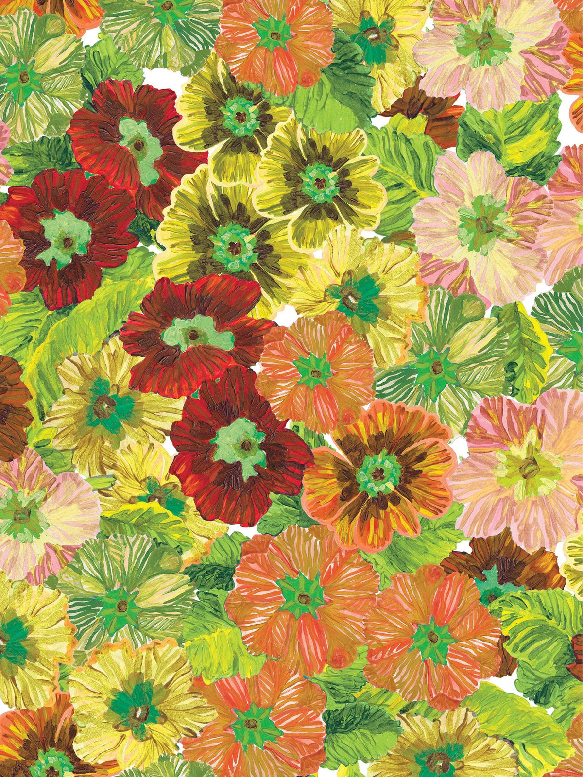 Primrose Sunset Christmas Wrapping Paper