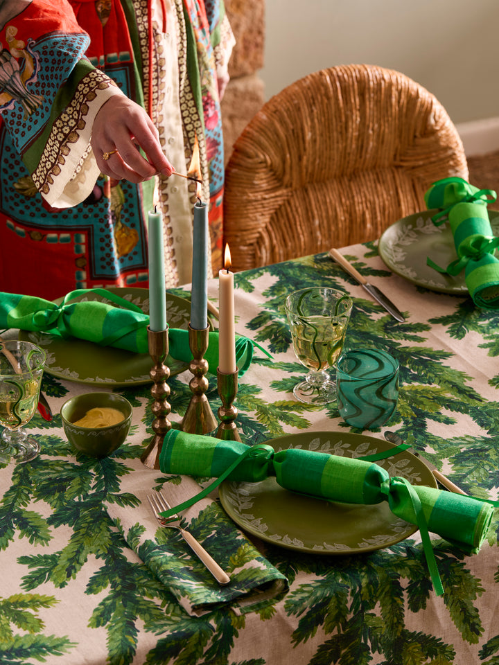 Vines Green Small Bowl Set