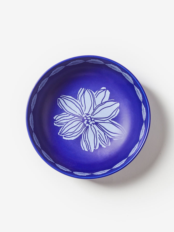 Margot Cobalt Medium Salad Bowl - Almost Perfect