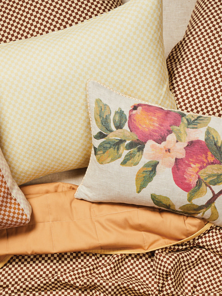 Tiny Checkers Vanilla Pillowcases - Almost Perfect