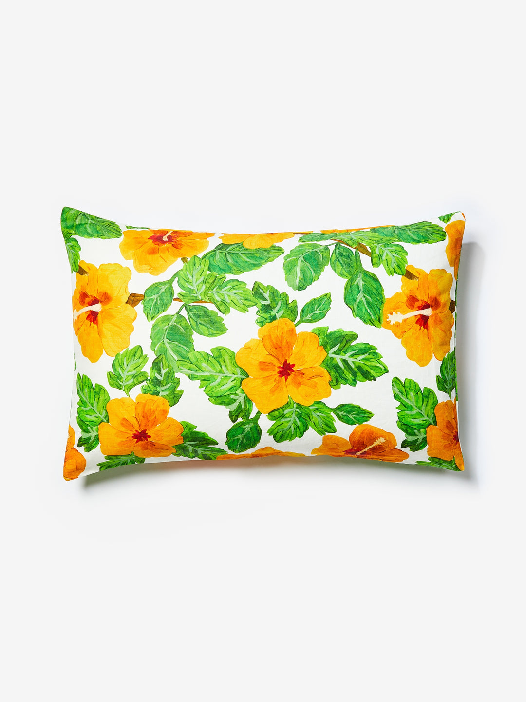 Hibiscus Yellow Standard Pillowcases - Almost Perfect