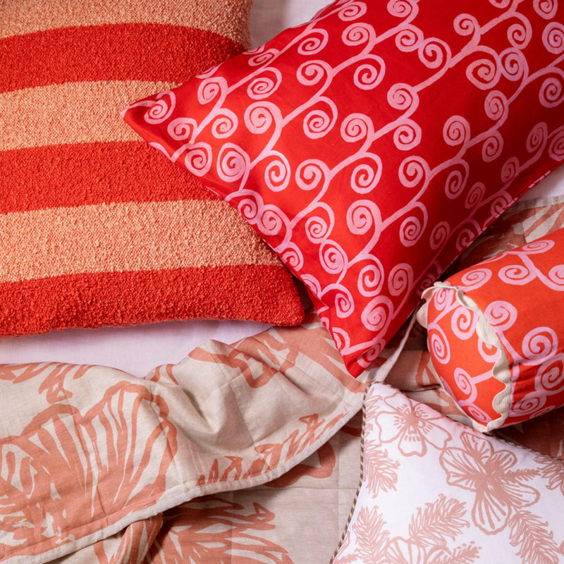 Loop Red Pink Standard Pillowcases (set of 2)