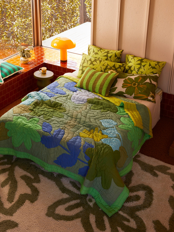 Rosetta Khaki Linen Standard Pillowcases