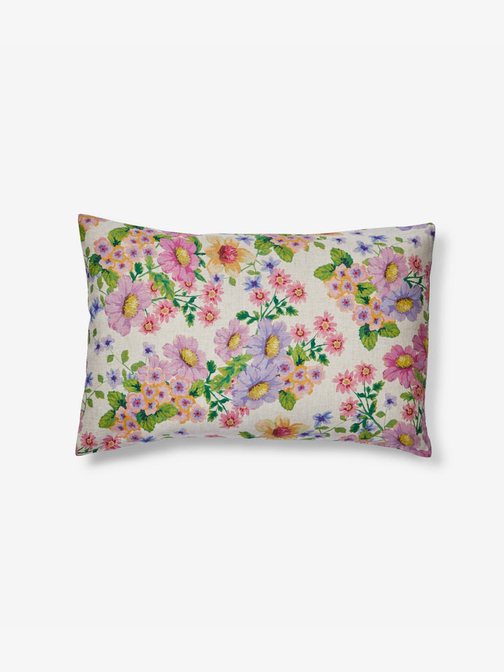 Buttercup Multi Linen Standard Pillowcases
