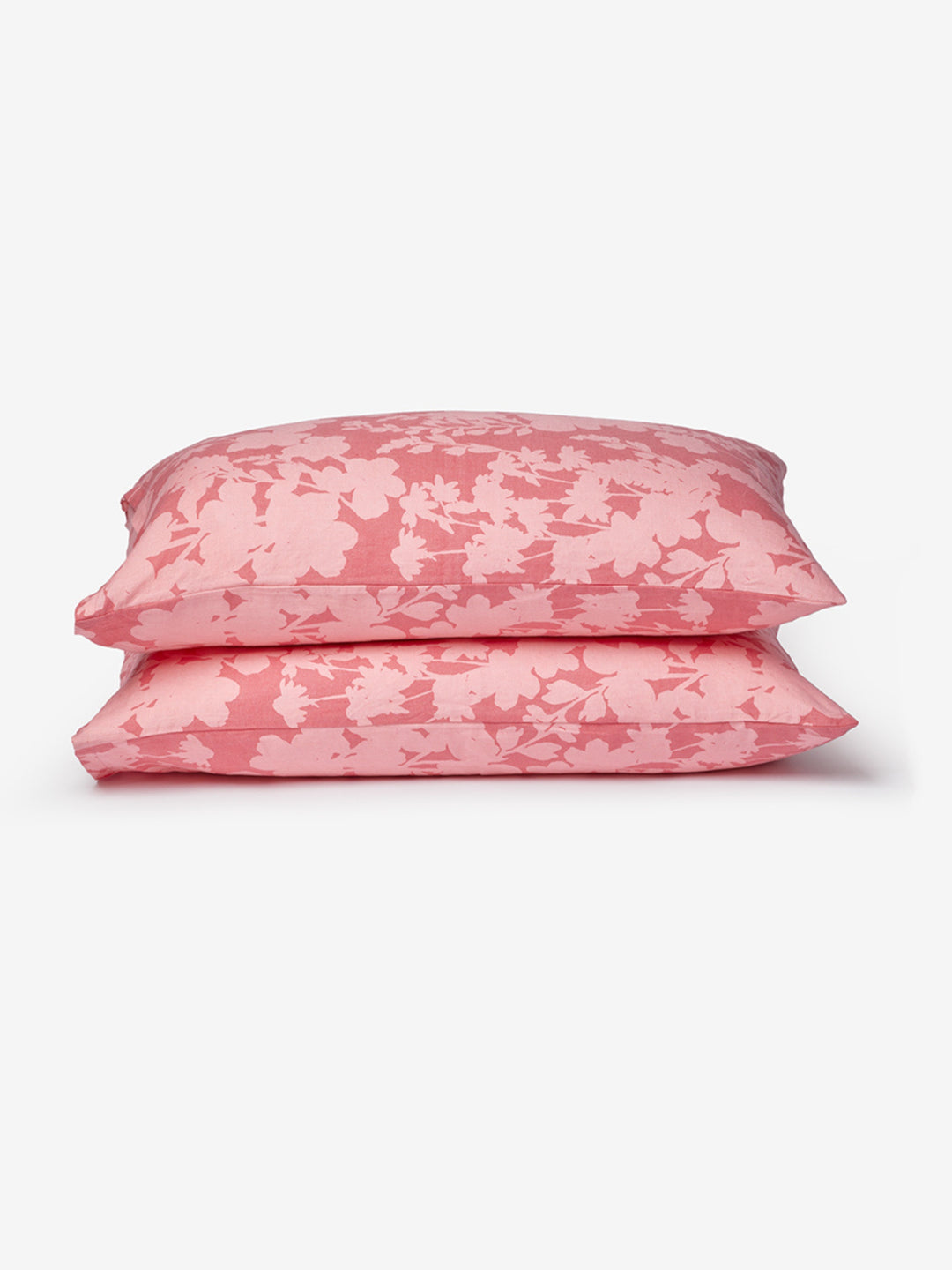 Petal Pink Linen Standard Pillowcases