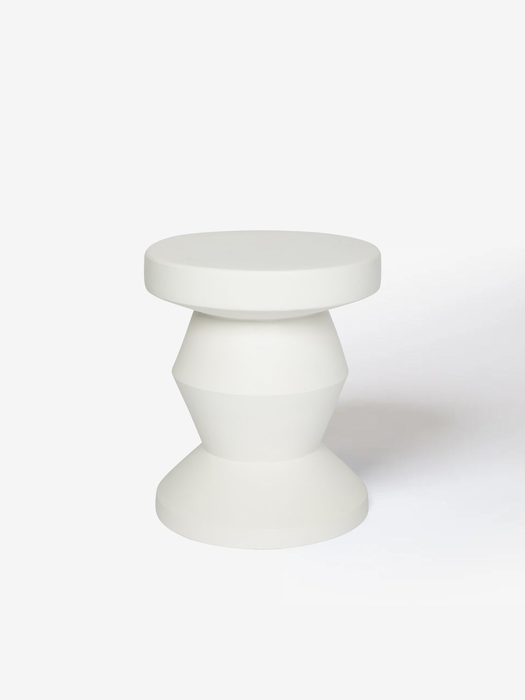 Pedestal Side Table White | Bonnie and Neil
