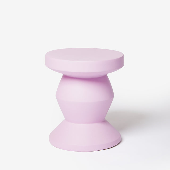 Pedestal Side Table Lilac | Purple Side Table | Bedside Side Table Bonnie and Neil