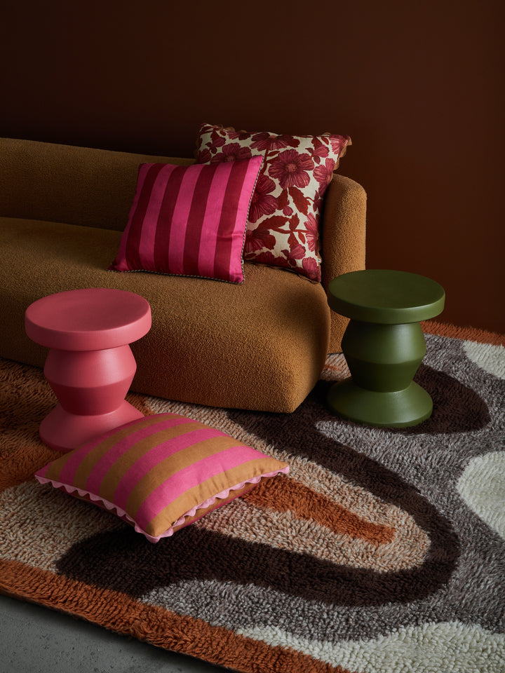 Pedestal Side Table Candy