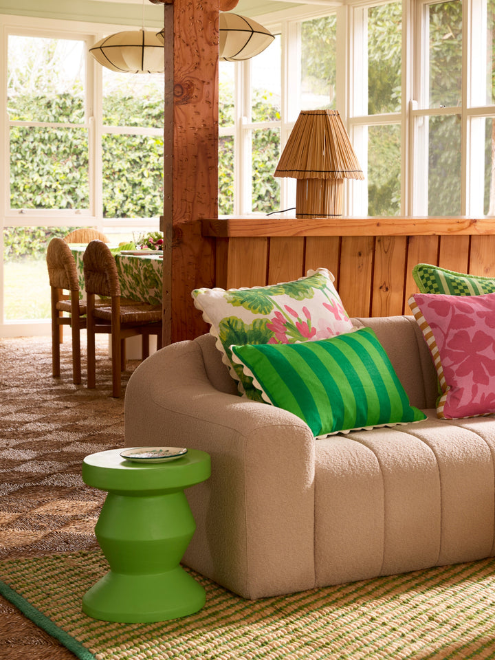 Pedestal Side Table Verdant