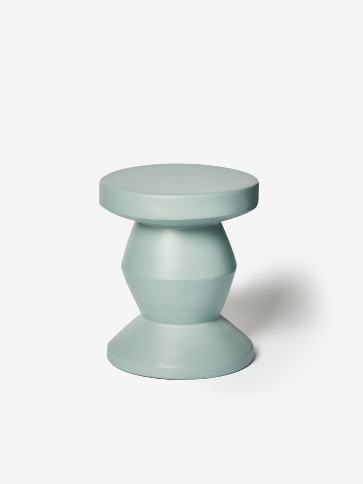 Pedestal Side Table Sky
