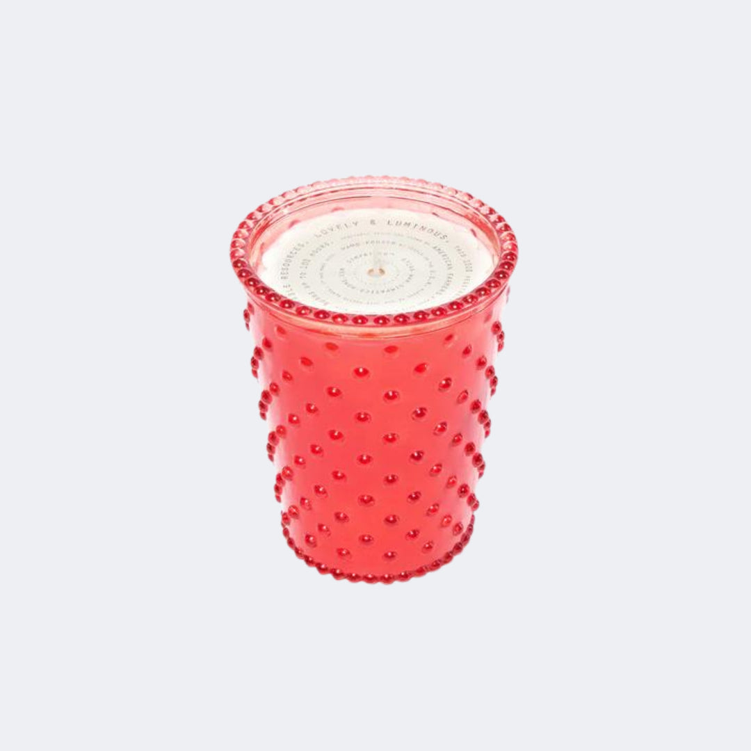 Simpatico Hibiscus Hobnail Candle