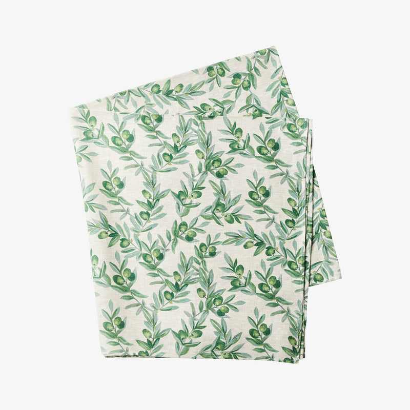 Olive Green Tablecloth