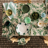 Olive Green Tablecloth