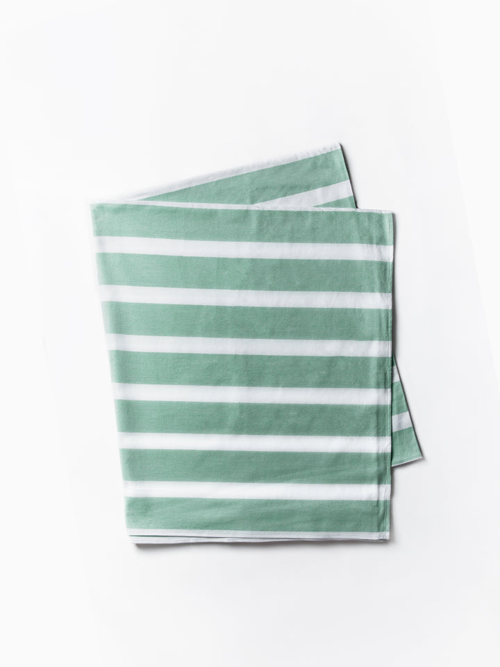 Florence Stripe Pistachio Tablecloth