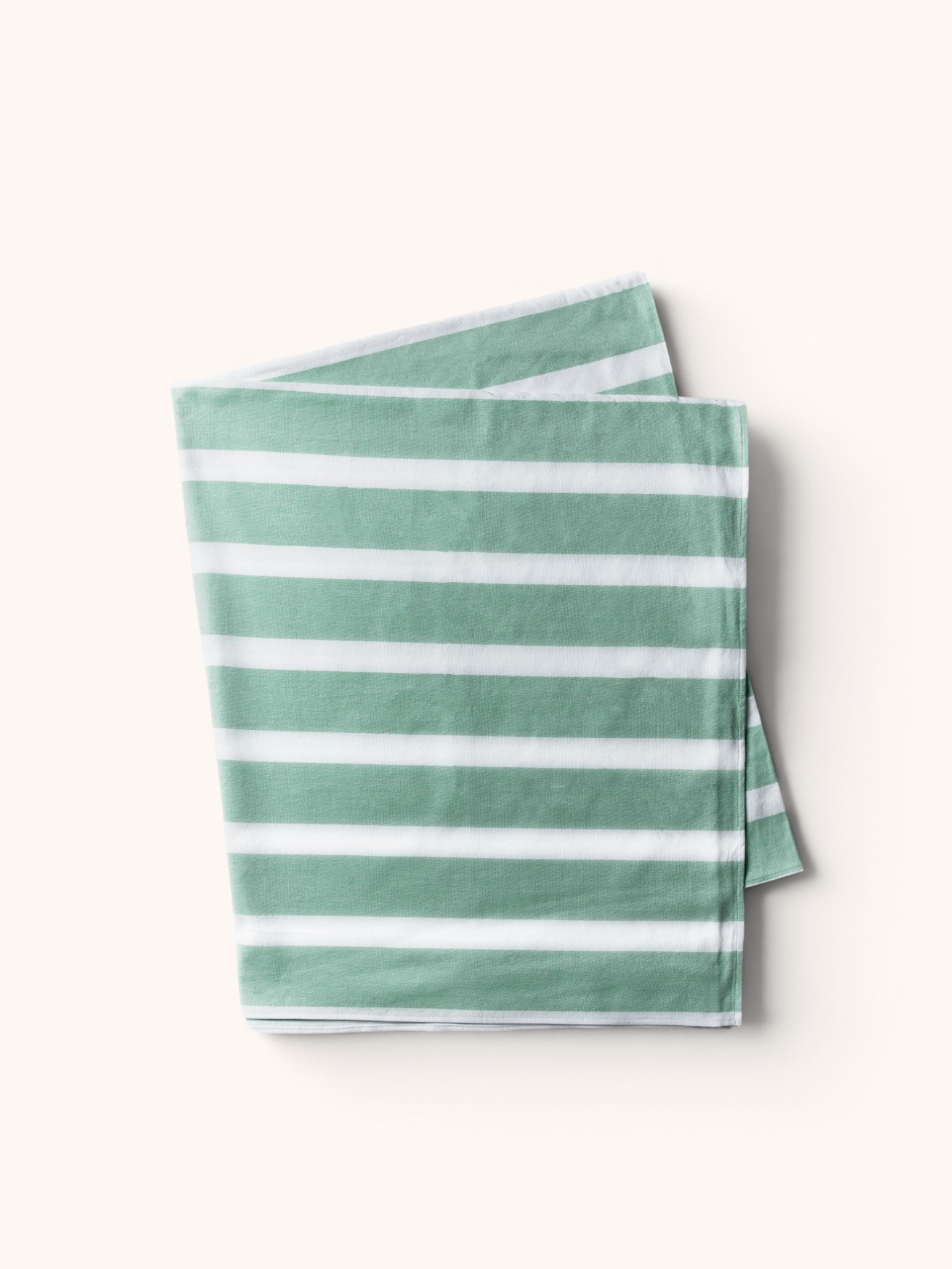 Florence Stripe Pistachio Tablecloth - Almost Perfect