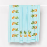 Pineapple Border Embroidered Tablecloth