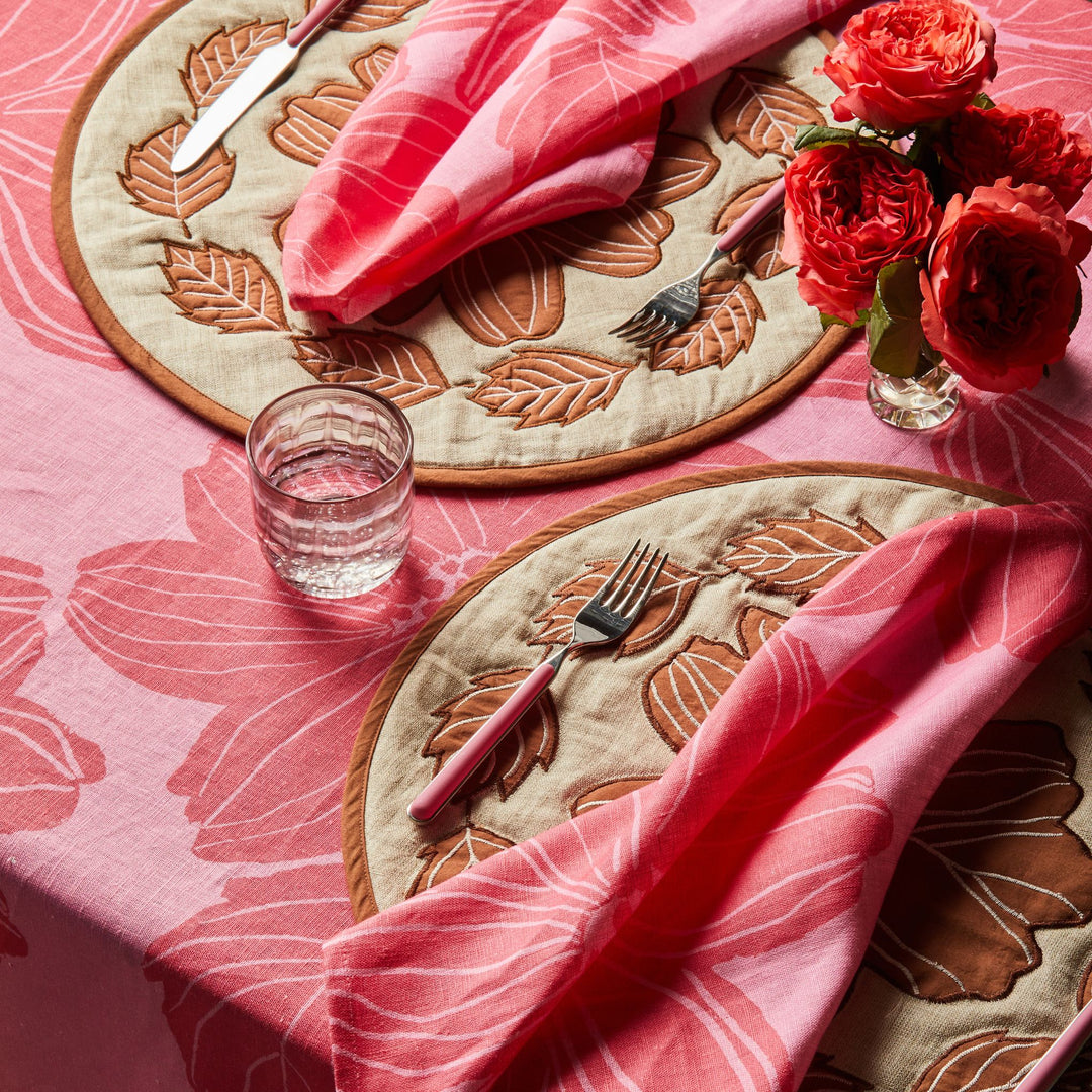 Margot Pink Tablecloth