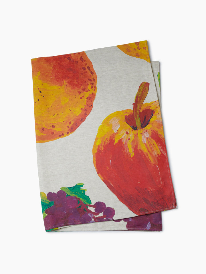Fruit Multi Linen Tablecloth