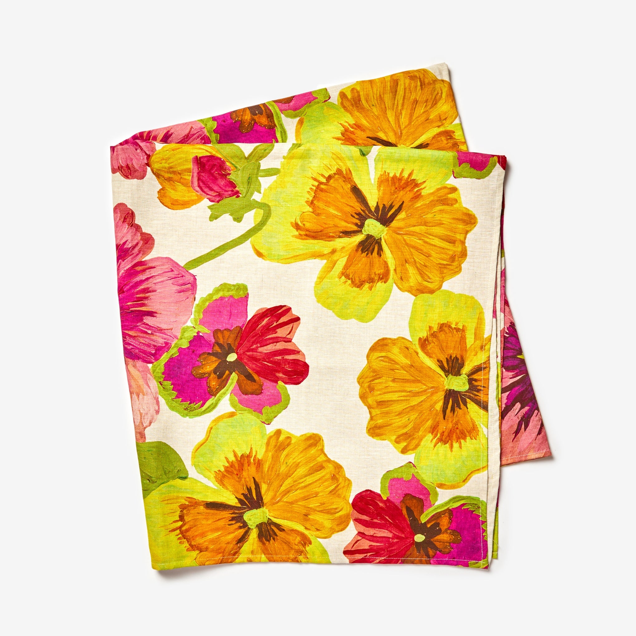Pansies Multi Tablecloth