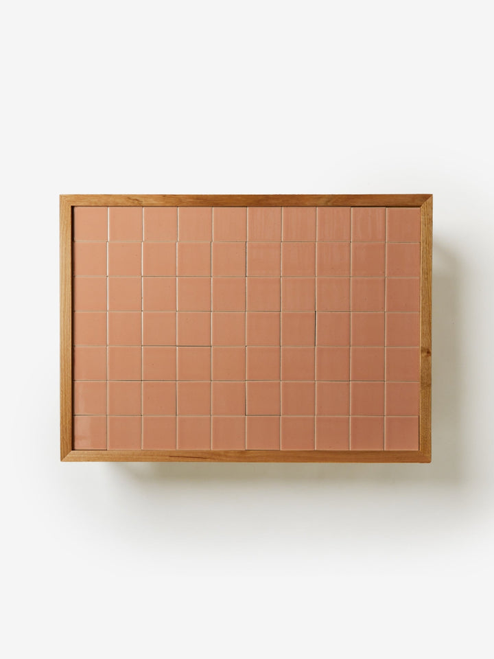 Tiled Coffee Table Pink