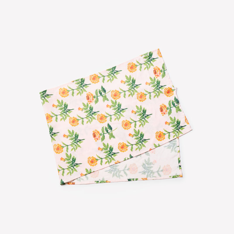Petitie Lani Floral Pink Table Runner