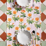 Petitie Lani Floral Pink Table Runner