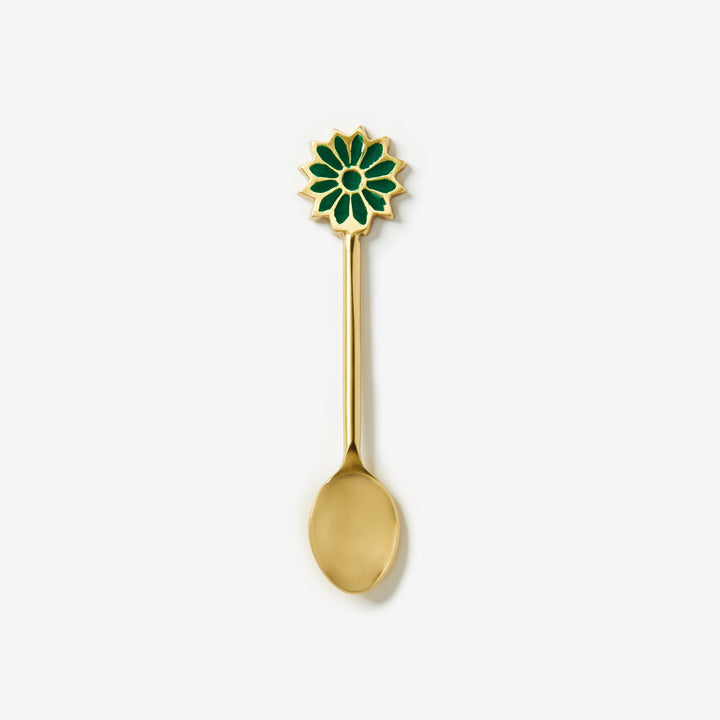 Petal Emerald Teaspoon