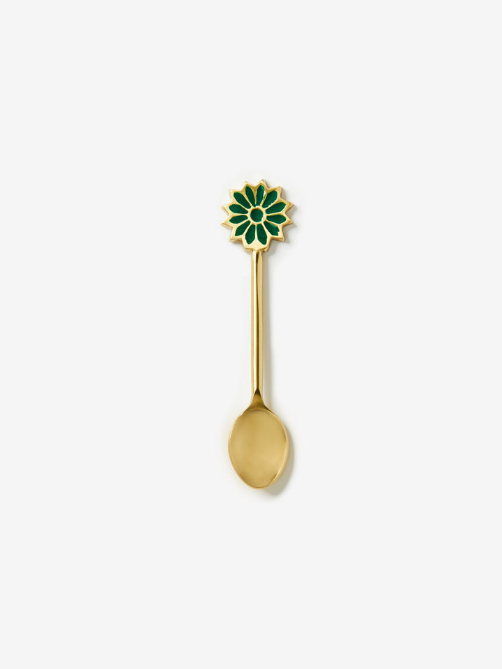 Petal Emerald Teaspoon - Almost Perfect
