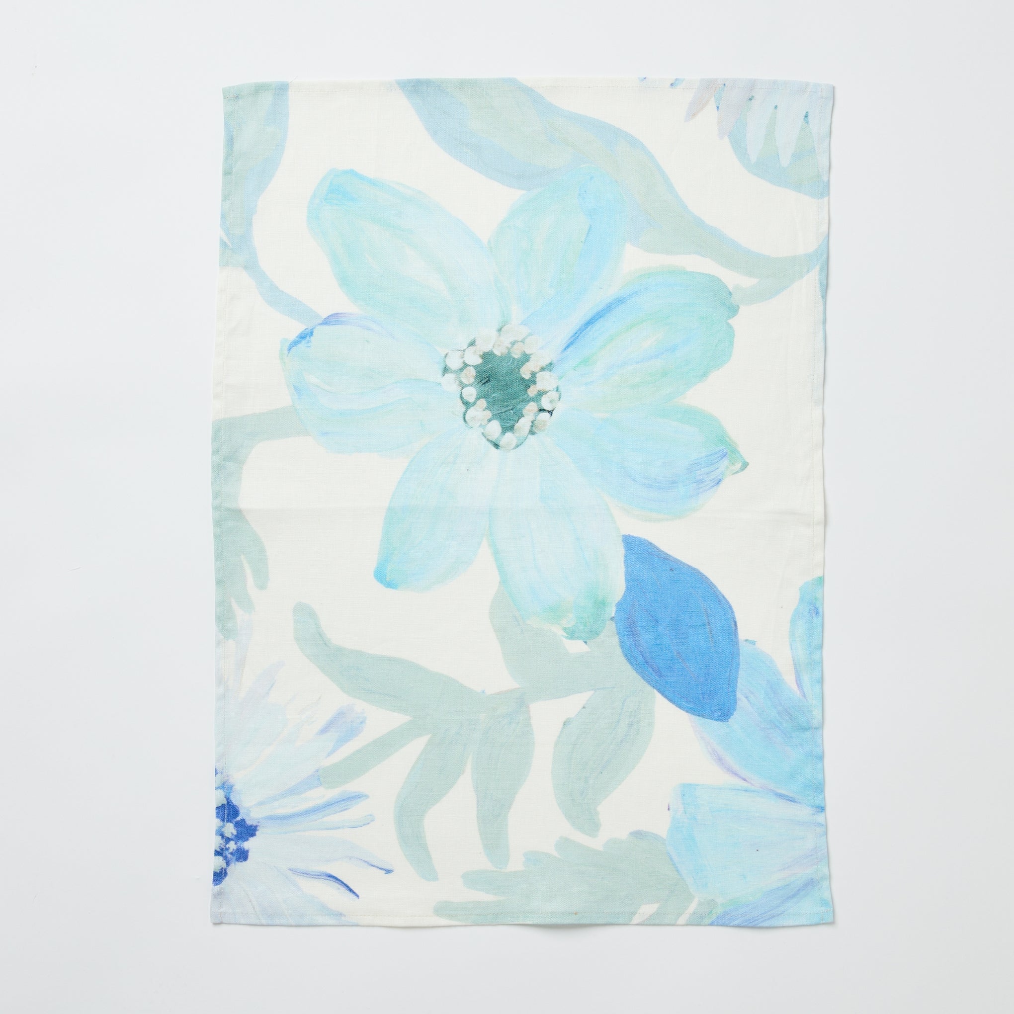 Cornflower Blue Tea Towel