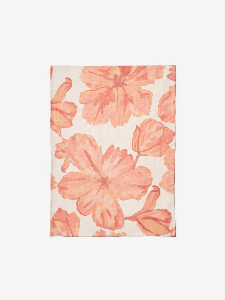 Tulip Pink Tea Towel
