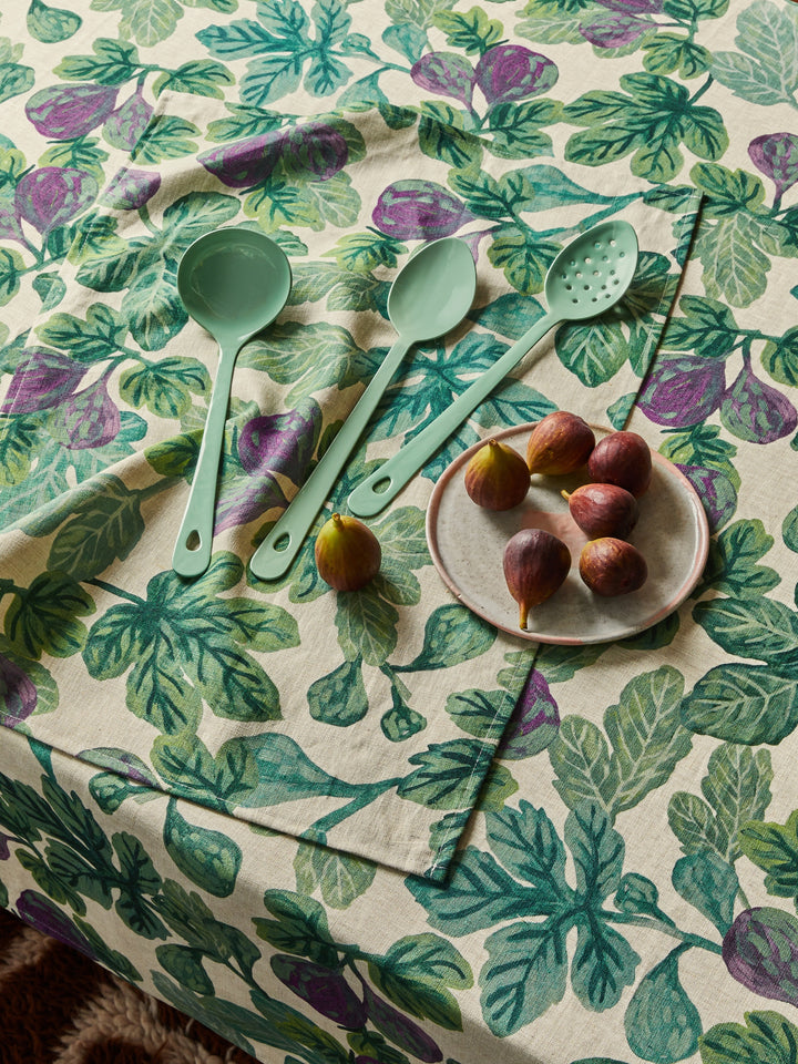 Figgy Green Tea Towel