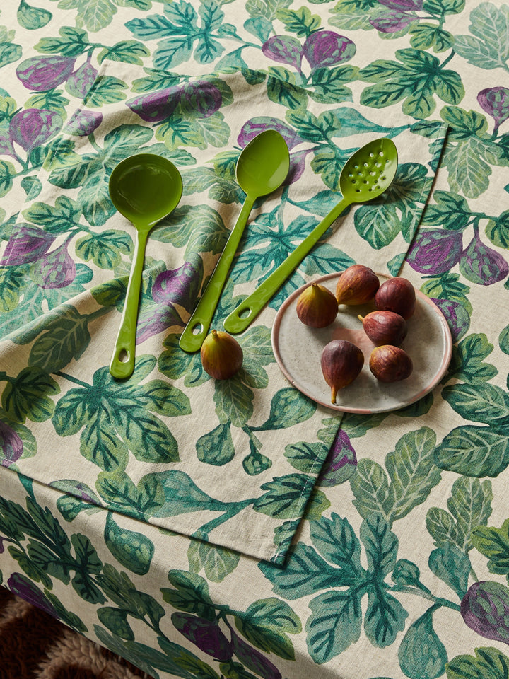 Figgy Green Tea Towel