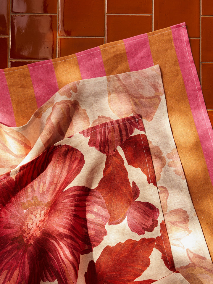 Stripe Candy Tea Towel