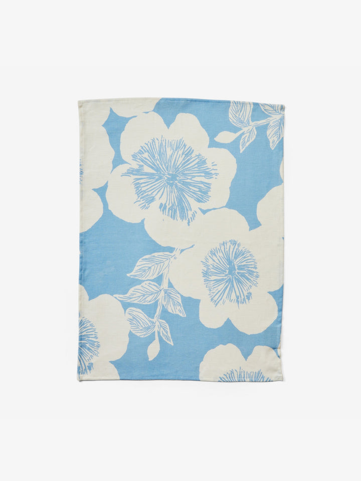 Jardin Dove Linen Tea Towel