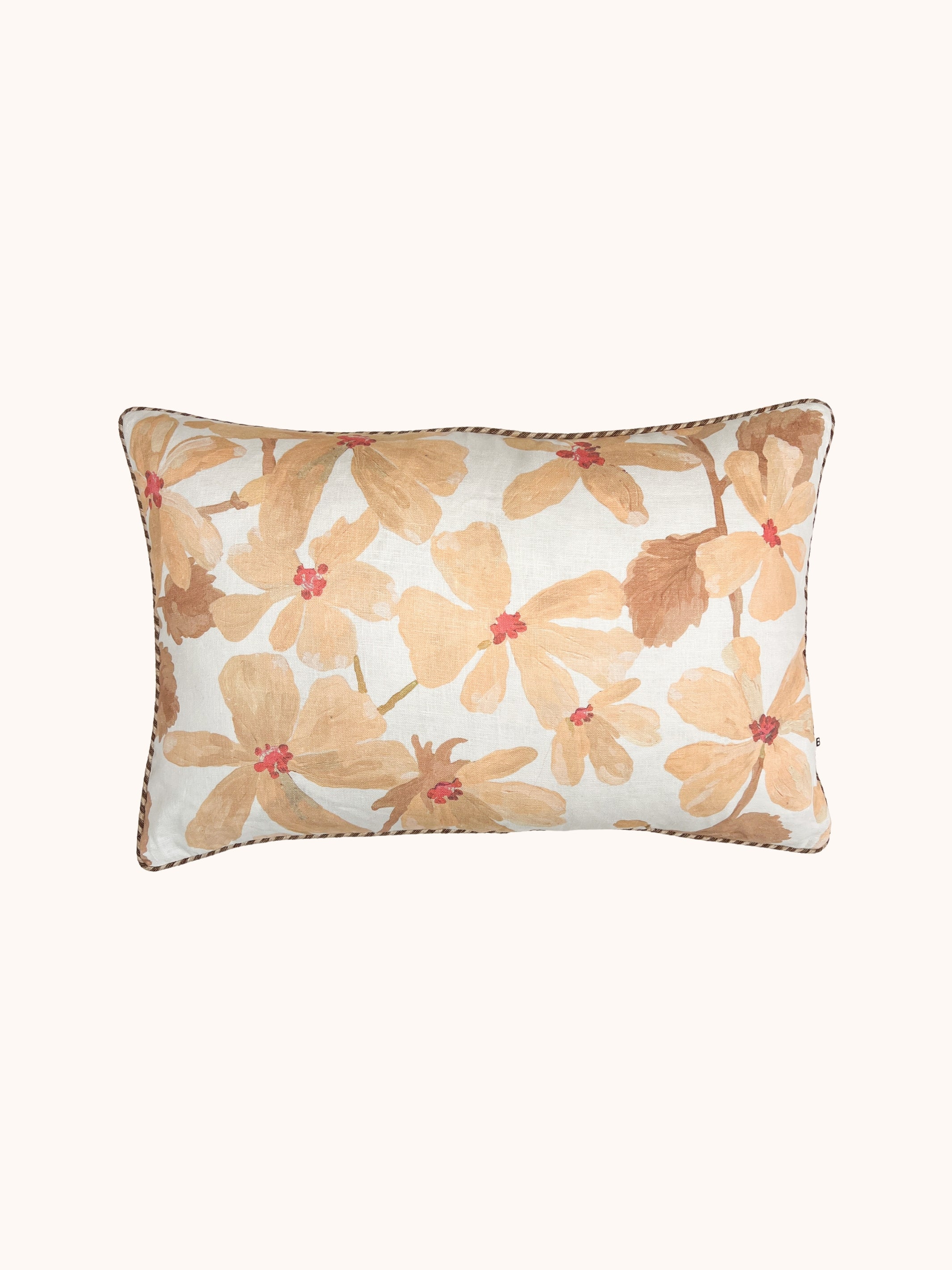 Violet Buff Linen Cushion - Almost Perfect