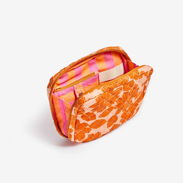 Margot Tan Small Toiletry Bag