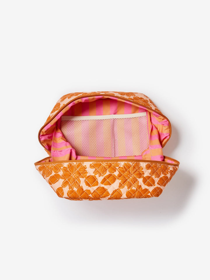 Margot Tan Large Toiletry Bag