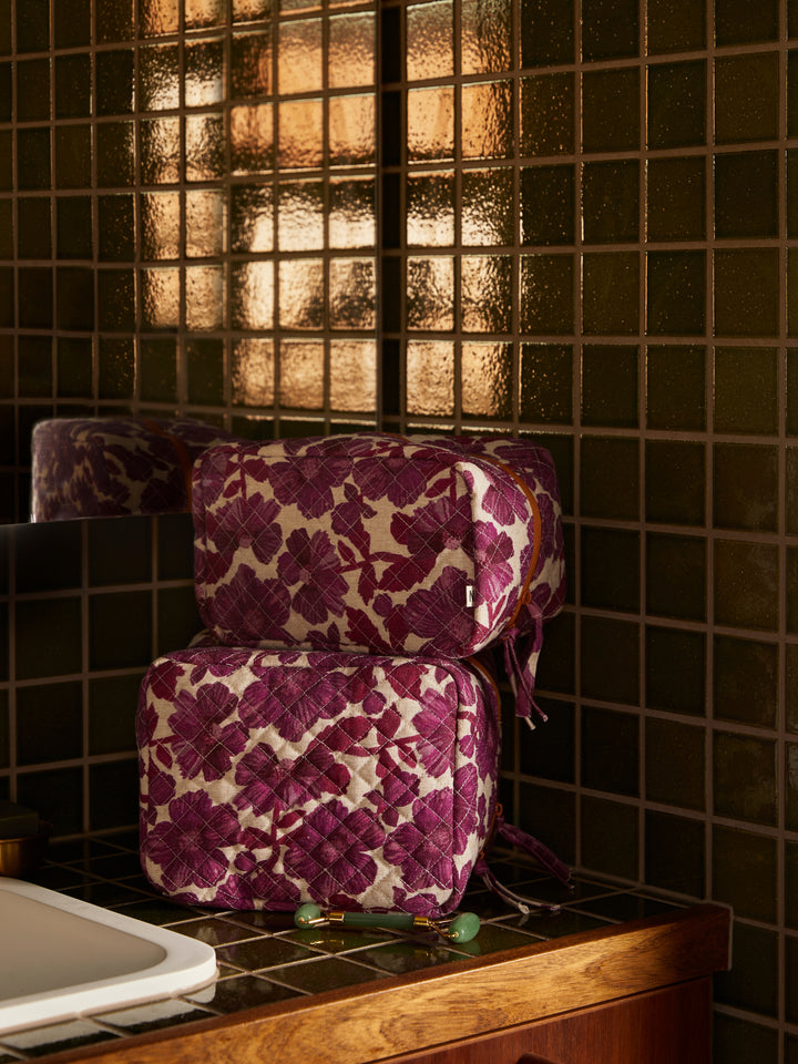 Gift Set - Toiletry Bag - Leon Lilac
