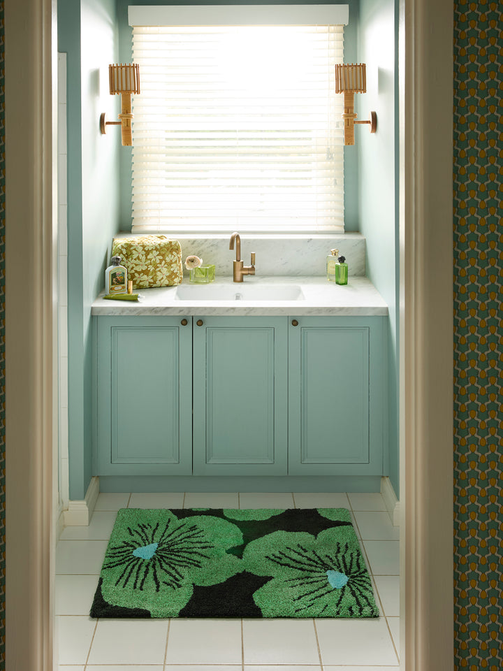 Violet Mustard Large Toiletry Bag